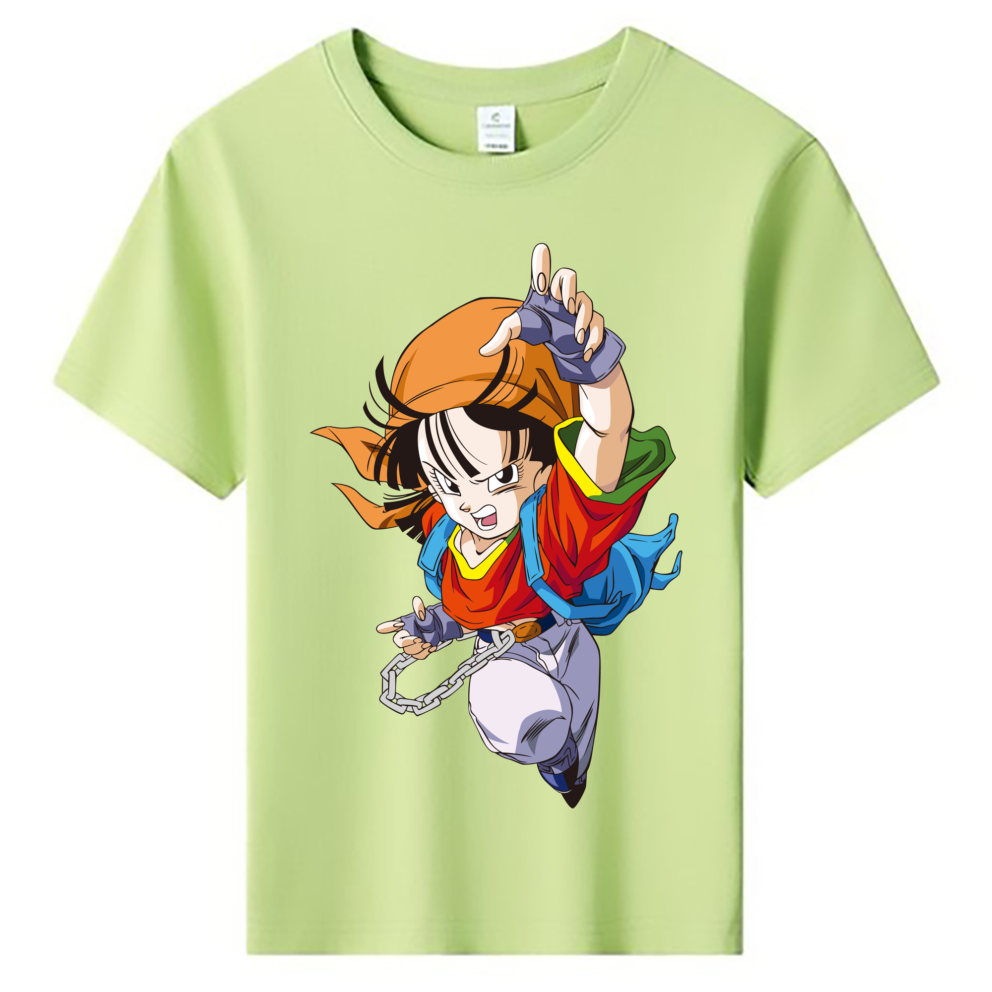 （画像用） ドラゴンボール パン DRAGON BALL Pan 綿100％キッズTシャツ（フロントプリント）